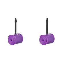2X 700x35-50C/23-32C Ultralight Bike Inner Tube Road Bicycle TPU Inner Tire with 65mm Presta Valve