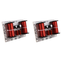 2X 150 W HiFi-Crossover-Filtermodul WEAH-305 3-Wege-Lautsprecher-Frequenzteiler für DIY-Heimlautsprecher Höhen Mittlere Bässe
