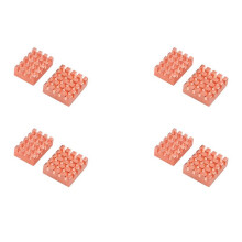 8X for OrangePi Orange Pi Zero 2W Pure Copper Heat Sink for OrangePi CPU Motherboard Cooling Multi-Functional Heat Sinks