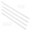 Vertical Blind Wand Replacement Kit, Hook Style Easy Grip, Window Shade Control Rod Plastic Blind Rod Set 1