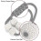 Magnetic Curtain Tiebacks Set - Curtain Holders for Drapes 3