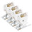 4-Pack Practical Bamboo Roman Shade Curtain Cord Locks for Home Use 1