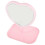 USB Rechargeable LED Makeup Mirror Desktop Heart-Shaped Mirror for Women 2