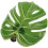 5Pcs Artificial Monstera Leaf Curtain Tiebacks for Drapes, Nursery & Home Decor - Green 1