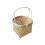 Stackable Handwoven Bamboo Fruit Basket with Handle – Sturdy Bread Holder for Food Display & Organization 1