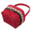 Christmas Basket Hand-Woven Fruit Storage Organizer with Handle 1
