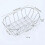 Wrought Iron Mesh Basket with Quick Drain – Ideal for Kitchen Produce or Bathroom Essentials, Multicolor Set 3