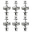 Paar Gardinenmagnete, Verschlussgewichte, Set mit magnetischen Gardinenhaltern 1