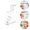 60Pcs Clear Plastic Valance Clips for Blinds, Versatile Curtain Use 2