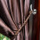 4pcs Metal Curtain Holdbacks Wall Mounted Curtain Hooks Set 4