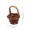 Ensemble de 6 mini paniers en bambou faits main pour enfants. 1