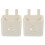2pcs Wall Hanging Baskets Kitchen Bath Sponge Drain Holder Mountain Home Decor 2