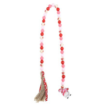 Kit de décoration de fête en perles de bois pour la décoration intérieure