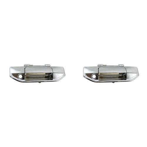 2X Car Tailgate Handle for  Hunter F70 Cargo Box Handle Rear Trunk Handle Tail Door Buckle Electroplating Handle