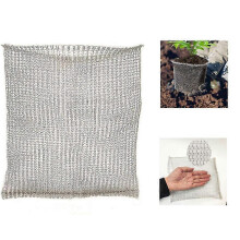 Root Guard Stainless Steel Underground Wire Basket Set for Plants - Mole, Vole & Gopher Proof Mesh