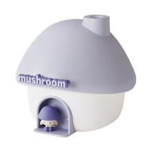 300mL Capacity Water Tank Mushroom House Humidifier Night Light Air Humidifier for Home Office
