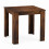 (80cm, Rustic Oak) Melamine Dining Table Chunky Legs 6
