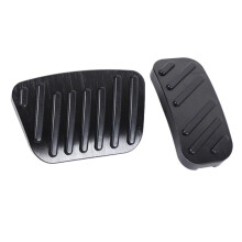 Pedal de Freio de Carro Acelerador de Gás Capa para Land 250 Prado LC250 2024 Acessórios Aço Inoxidável,B