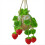 Kit de suspension pour plante en crochet vert fluorescent 1