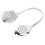 1PC Magnetic Curtain Tie Backs with Rhinestone Spring Decorative Holdbacks 2