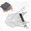Outdoor Foldable BBQ Basket Grill Rack Set 1