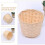 12Pcs Rustic Handwoven Bamboo Storage Baskets, Multifunctional Bushel Baskets 2