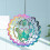 2X Butterfly Kinetic Wind Spinner 3D Gradient Flowing Rotating Wind Chime 1