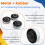 1506443-00-D for  MODEL3/Y Air Conditioning Compressor Rubber Sleeve Air Conditioning Pump Bracket Bushing 6
