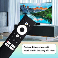 Replace 55Q20 Remote Control for Android TV 50Q20 55Q20 UB5100 TB5000 TB7000 CT9010 HS-8A00J-01 65Q20