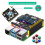 För Raspberry Pi 5 M.2 NVME Till PCIe Adapter Stöder M2 2230 2242 M Key NVME SSD med Cooler Automatic Discoloration LED 9
