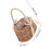 Handwoven Handheld Flower Basket for Floral Arrangements 2