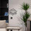 Acrylic Lotus Wall Mirror Sticker Set for Home Decor 5