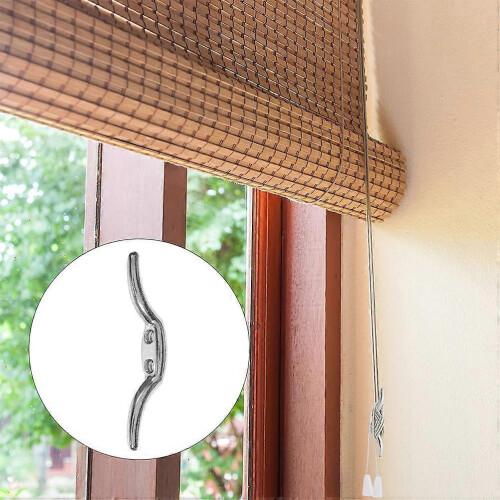 60 Pcs Heavy Duty Window Cord Winder Cleat Hooks, Hook-Shaped Design with Position Locking, Suitable for Office Blinds 2