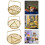 Woven Bamboo Multipurpose Basket with Handle for Wedding, Picnic, Party 5