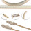 Gold Decorative Adjustable Alloy Curtain Tieback Clips Home Office Hotel 2