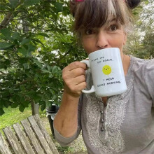 Kaffeetasse, Lustig, Sarkastisch, Lustige Keramik-Teetasse, "Guten Morgen"-Tasse, Lustige Humortasse für Erwachsene, Trinktasse für Kaffee und Tee