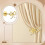 2 Pack Gold Metal Bow Curtain Holdbacks, Wall Mounted Modern Curtain Holders 5