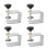 C Clamp Cabinet Hardware Jig Drawer Fixing Clip for Install Door Drawer Flexible Woodworking Tools 4PCS Basic 1