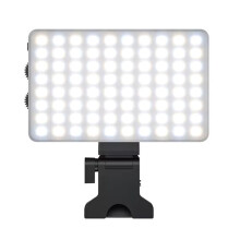 Mobiele Telefoon Foto- en Video-Invullicht Type-C-Oplaadinterface LED-Draagbaar Invullicht met Clip Zwart