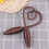 2Pcs Shaped Metal Curtain Tie Backs for Curtain Use 5