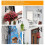 Lot de 2 crochets muraux pour panier suspendu 4