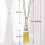 2pcs Gold Curtain Tiebacks Tassels, Elegant Holderback for Drapes 2