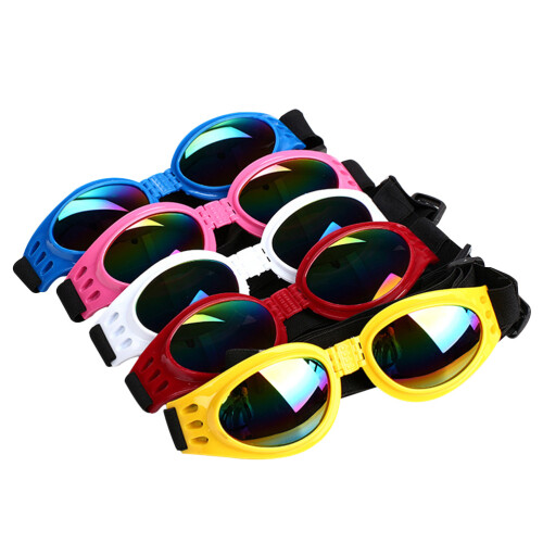 5Stk Faltbare Haustier Sonnenbrille Mit Elastischem Trageband
