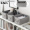 Xoxingysm Grey Rectangular Canvas Storage Basket – Decorative Fabric Basket for Nursery & Home Organization 5