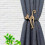 2 Pcs Magnetic Curtain Holdbacks, Elegant Decorative Design for Home Decor 2