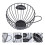 1Pcs Coffee Cup Shaped Iron Basket Fruit Storage Container 3