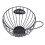 1Pcs Coffee Cup Shaped Iron Basket Fruit Storage Container 4