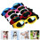5Stk Faltbare Haustier Sonnenbrille Mit Elastischem Trageband 7