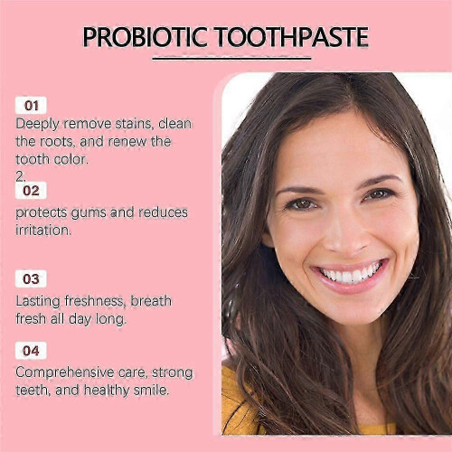 1-3 pack Sp-8 Probiotic Brightening Toothpaste, Deep Cleaning Care Toothpaste 1