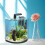 1Stk Aquarium Simulation Fish Aus Plastik, Langlebige Schwarze 3